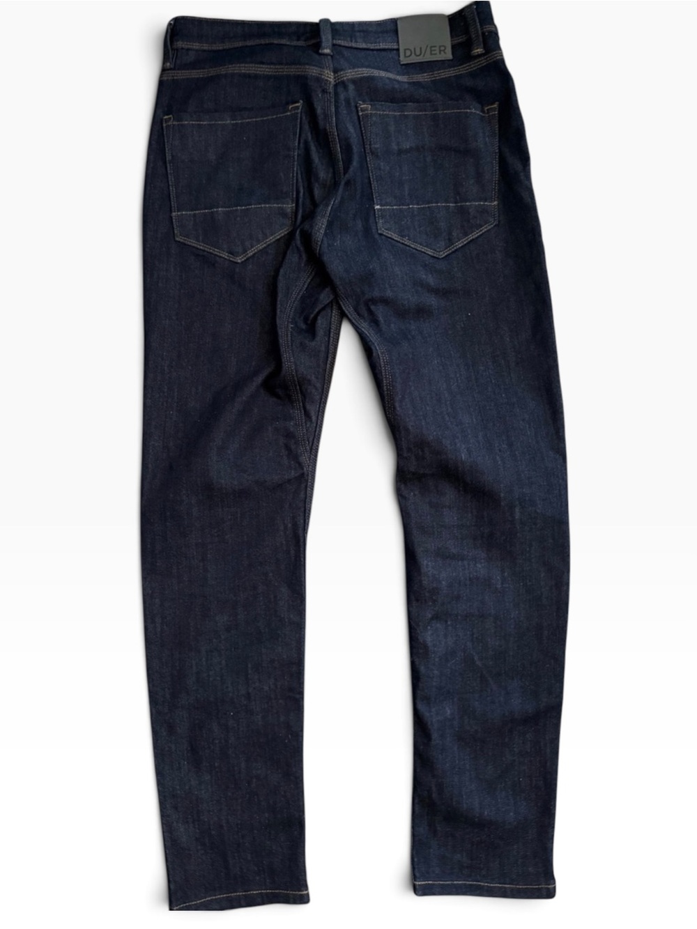 DU/ER L2X Slim Fit Performance Denim Jeans Men's 30x30 Dark Wash - Picture 8 of 9